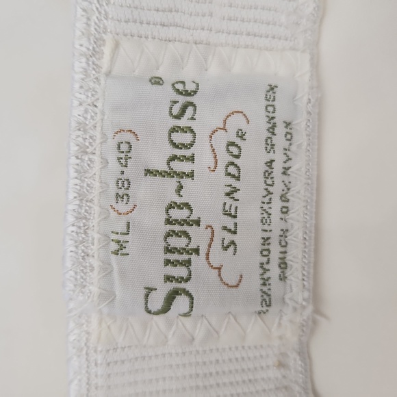 Vintage SUPP-HOSE slendo underwear ML men's nylon blend support girdle 38-40 EUC - Picture 3 of 4